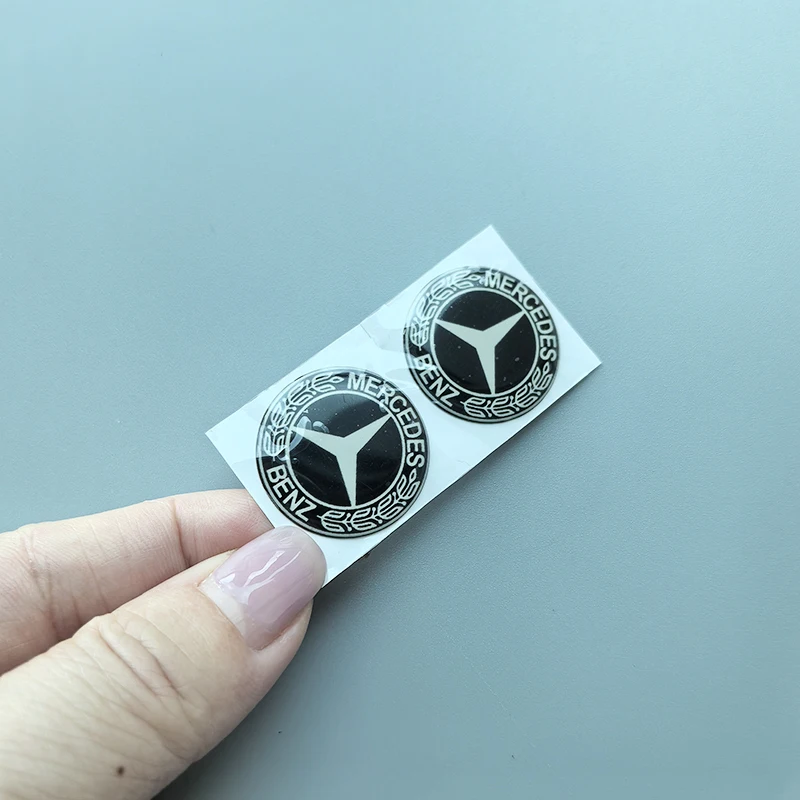 

11 мм, 14 мм, 20 мм, 25 мм, 30 мм, кристаллическая эпоксидная эмблема автомобиля, наклейка для Mercedes Benz, значок со звездой пшеницы, ключ, дверной замок, аксессуар, логотип