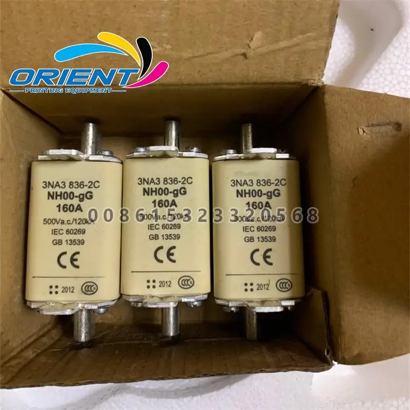 

1Pc 3NA3836-2C 18D-3NA3836-2C IGBT Module For Heidelberg 3NA38362C 18D3NA38362C LV HRC Fuse Link GG/gL Size 00 160A 500V NH00-gG