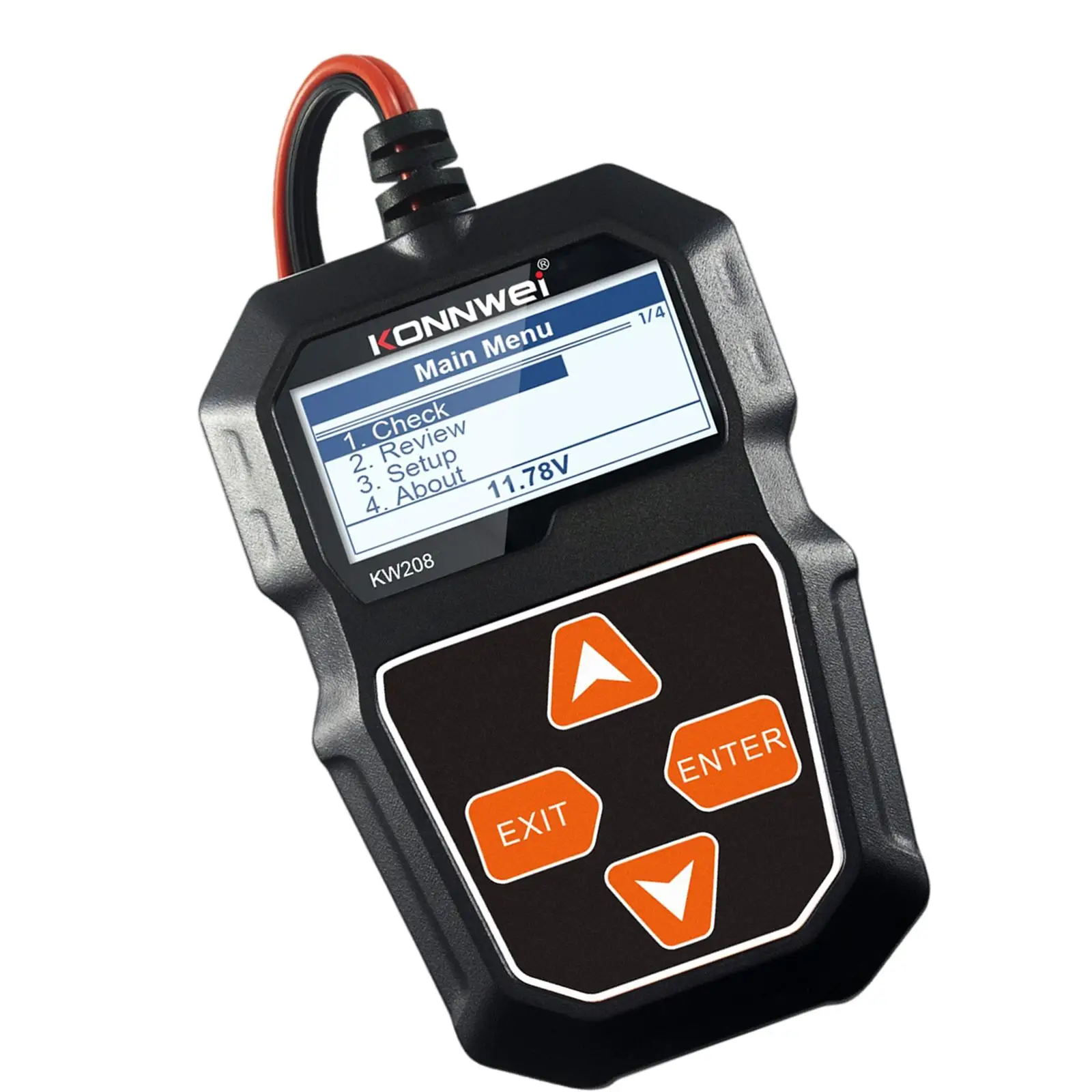 

Car Battery Tester CCA100~2000 12V Battery Analyzer for Motorcycle ATV SUV