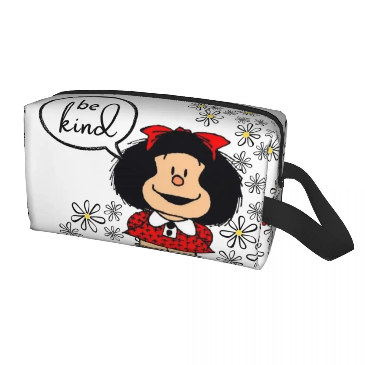 Косметичка MAFALDA Be Kind Женская кавайная вместительная Аргентинская косметика
