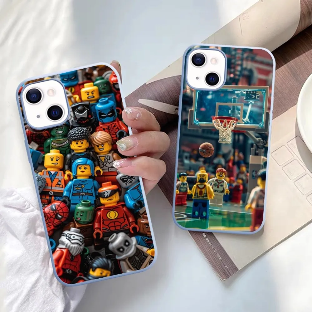 Чехол для телефона L-LEGO IPhone 14 11 12 13 Mini Pro Xs Max 8 7 6 6S Plus X XR однотонный чехол ярких