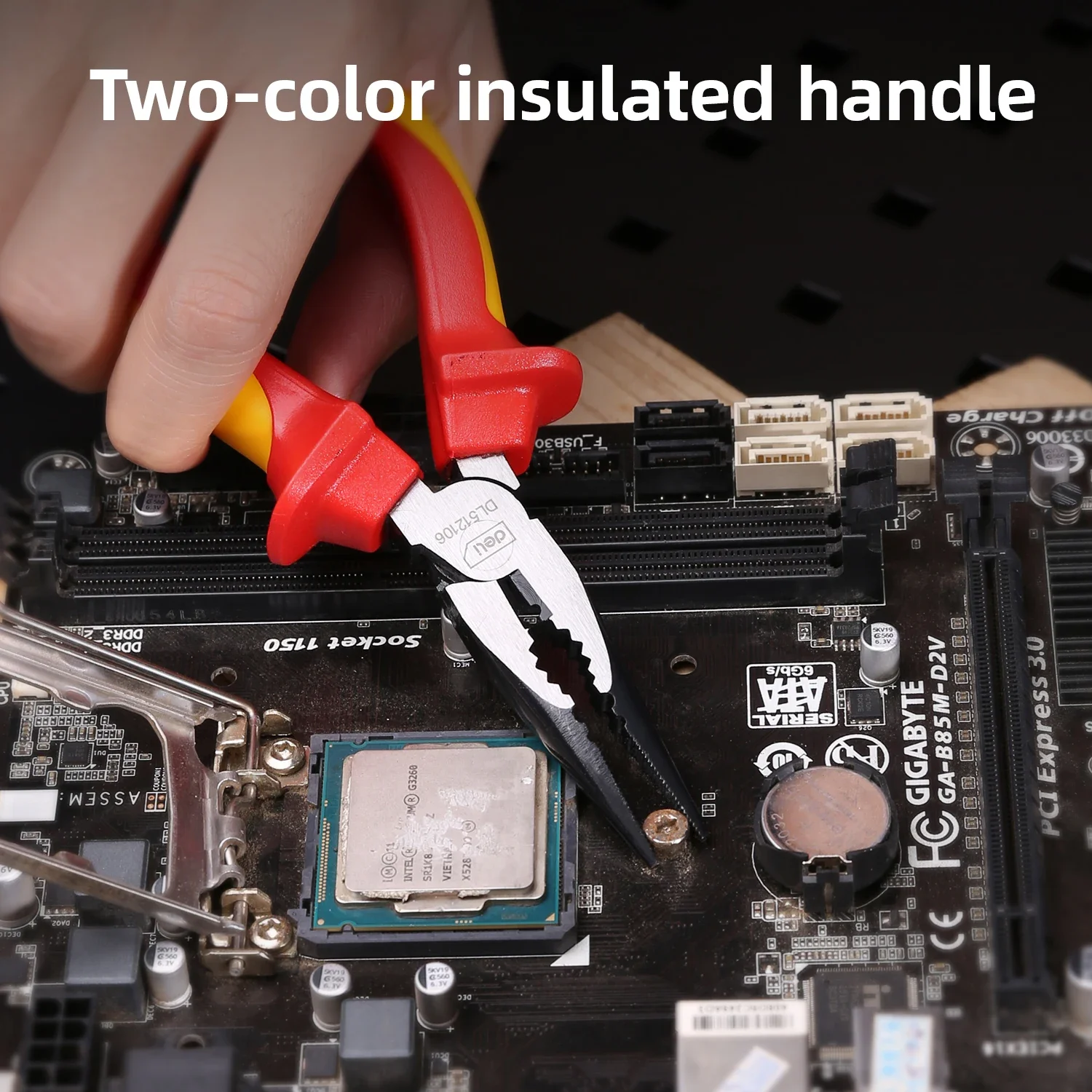 Стандартный Набор Deli Изолированные Плоскогубцы Многофункциональные Кусачки С