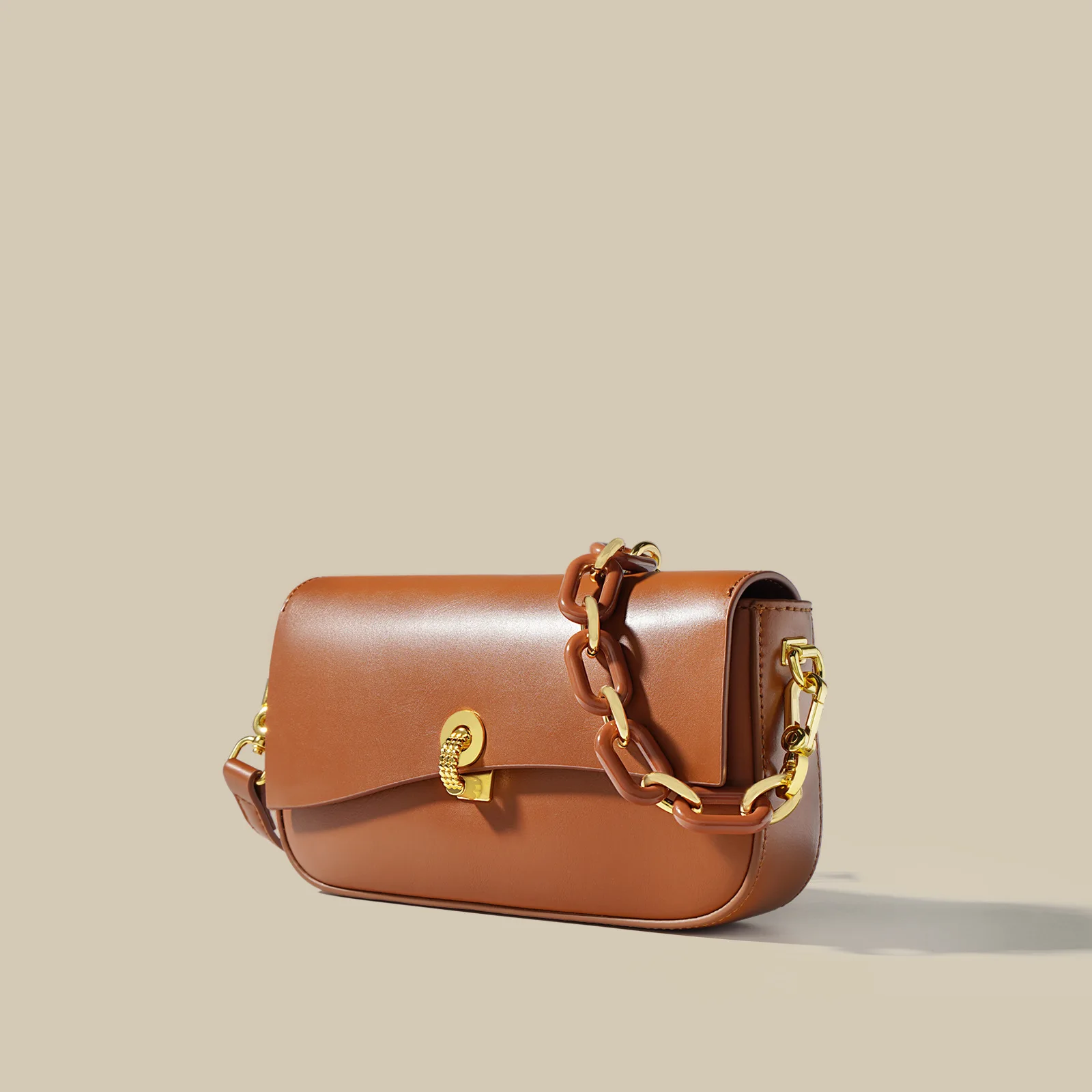 Genuine Leather Messenger Shoulder Bag Luxury Designer Handbag Zipper Bags for Women 2022 Hot Sales Crossbody Bags Chain Purses