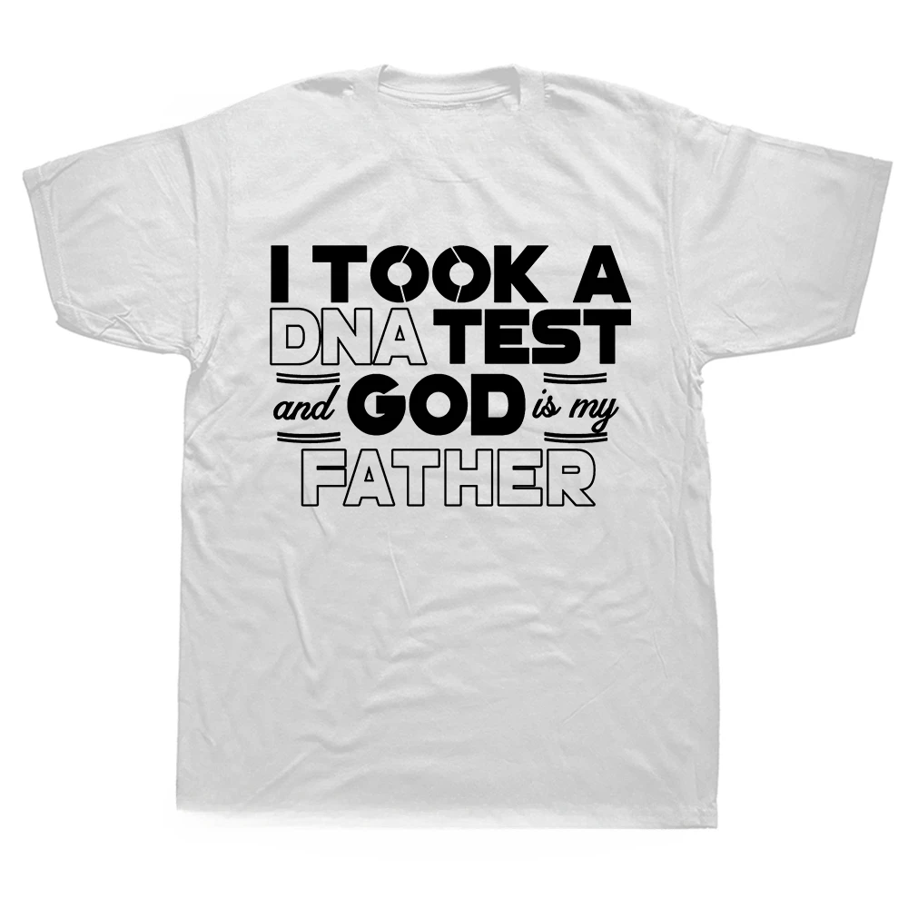 Футболка мужская с коротким рукавом и надписью God Is My Father