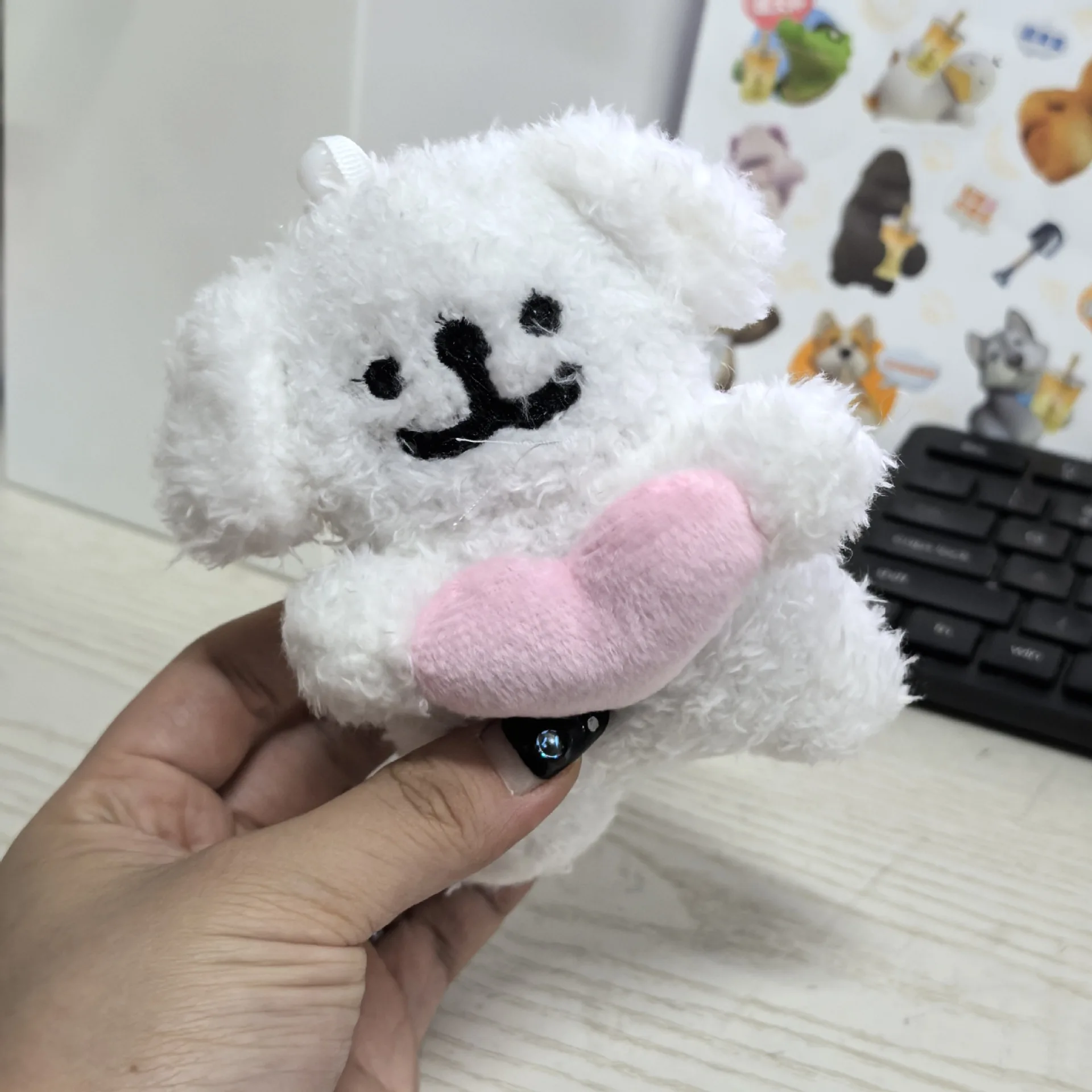 Sanrio Hangyodon плюшевый брелок линия щенок плюшевые мягкие игрушки для девочек