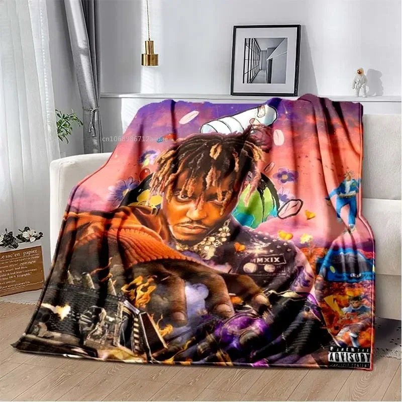 Альбом Rapper Juice Wrld 999 одеяло с художественным принтом фланелевое мягкое покрывало