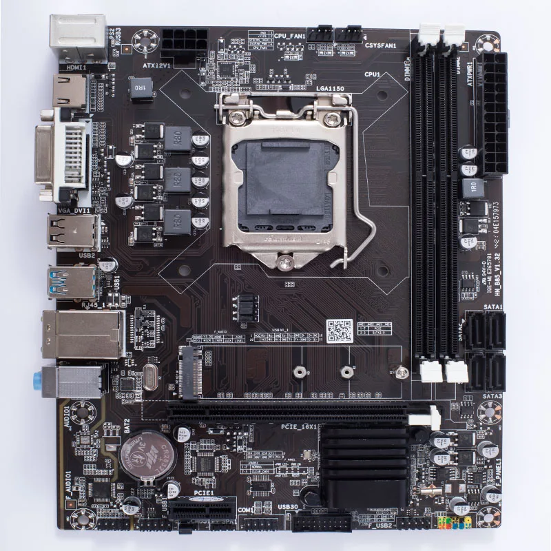 

The new H81/B85 computer motherboard gigabit network card supports fourth and fifth generation I3 I5 I7CPU
