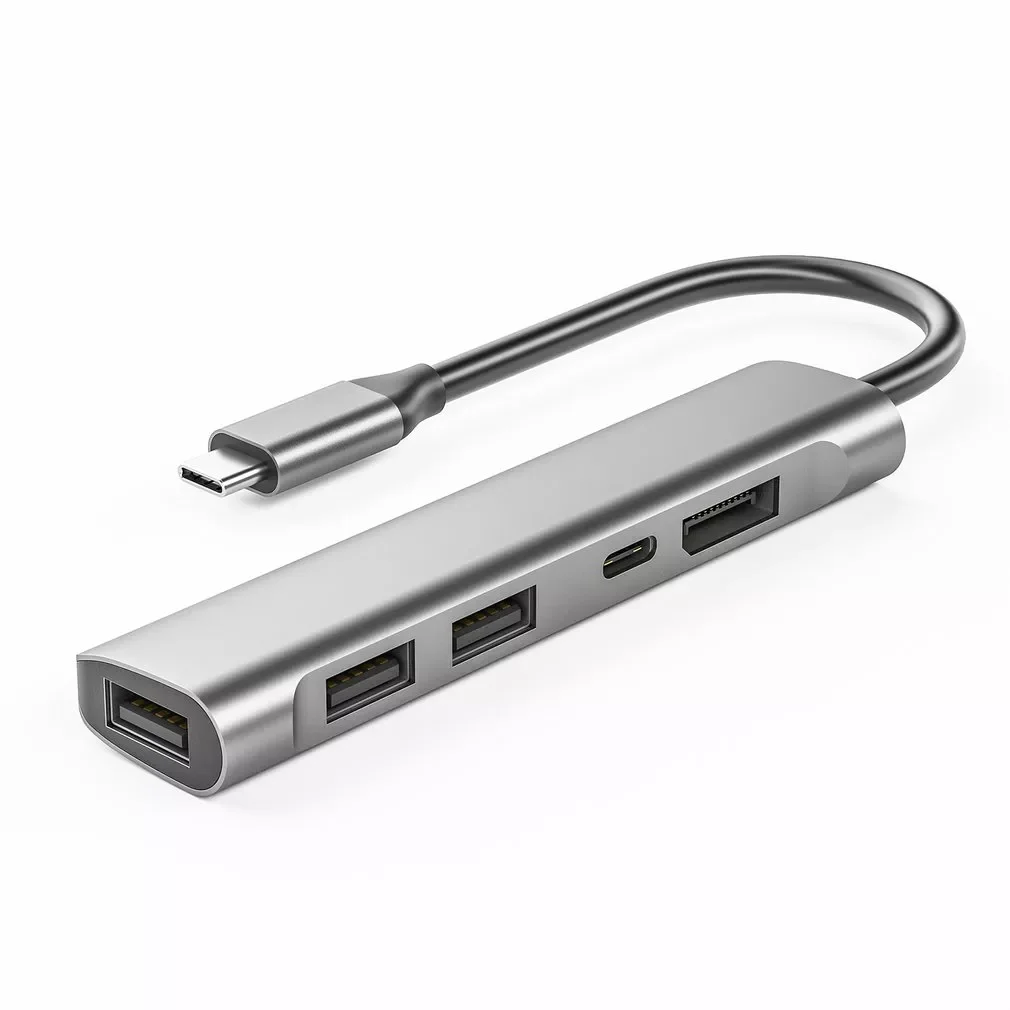 

Docking Station 5 In 1 4K60Hz Large DP DisplayPort Type-c Portable Docking Station Good Performance