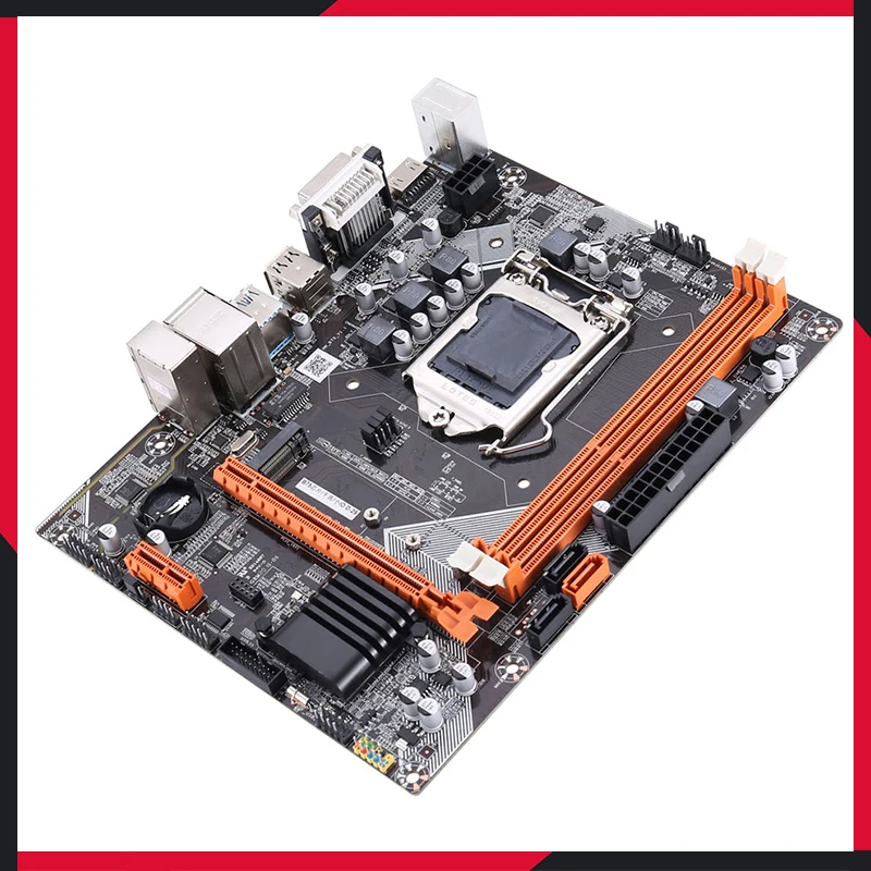 B75 lga 1155 Материнская плата Core i5 3470 cpu combo kit b75 материнская ddr3 память 16 Гб ram для ПК Игр