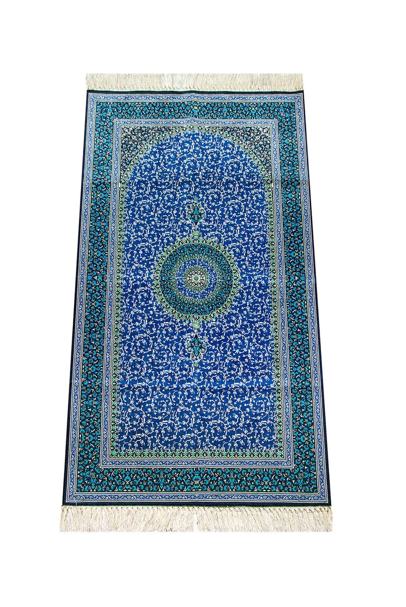 

IQRAH İpekşah Silk Çocuk Seccadesi-Blue Color