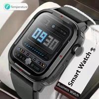 2022 new body temperature smart watch men heart rate sports watches custom dial hd call waterproof smartwatch for xiaomi huawei
