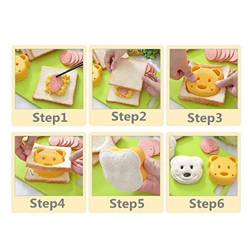 посуда для кухни форма выпечки кухонные аксессуары товары Форма хлеба мишка