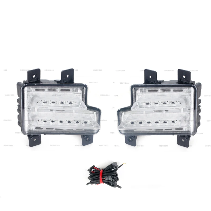 Для Chery Tiggo 5X 7 2020/Tiggo E 2021 светодиодные DRL дневные ходовые огни передний бампер