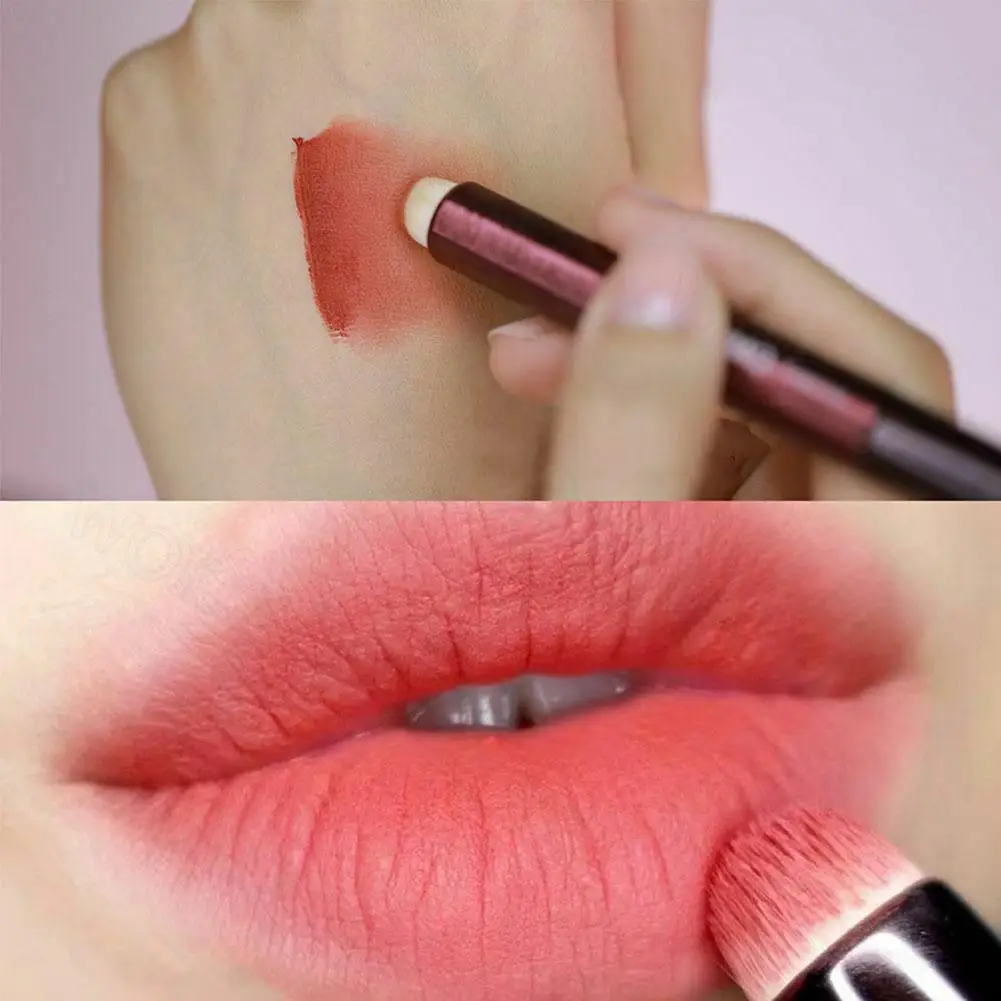 

Super Soft Lipstick Matte Smudge Brushes Mini Makeup Tools Concealer Precision Brush Brushes Makeup Fingertip Round Brush Q4N9