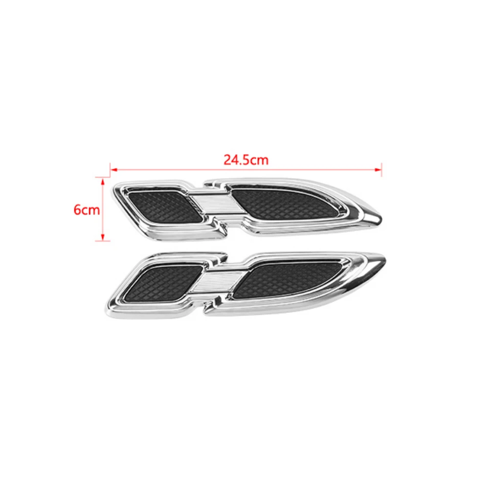 

Декоративная накладка на капот и крыло, наклейка для Suzuki Jimny 2007-2021 2022 2023, внешние аксессуары автомобиля, черный/красный/хром