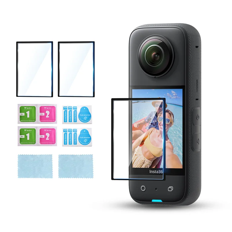 

2 шт./комплект, прозрачная защитная пленка для камеры Insta360 X3