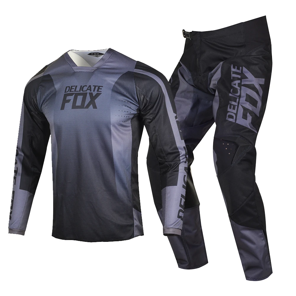 Flexair Mach Gear Set Jersey Pants 180 360 MX Combo Moto Enduro ATV Outfit Equipment Men Dirtbike Suit For Adult images - 6