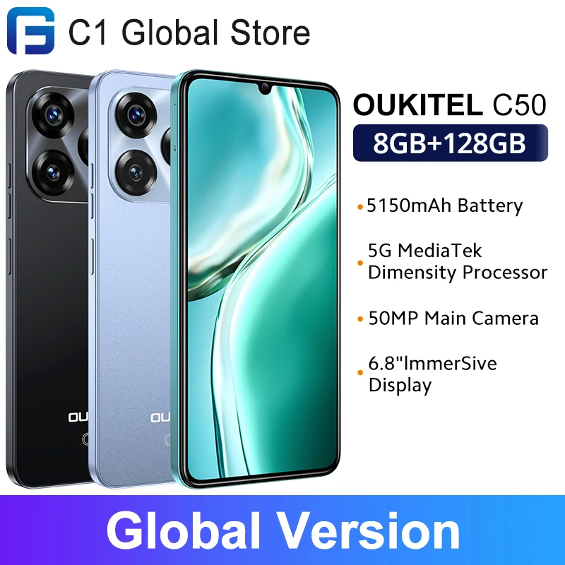 Смартфон Oukitel C50 8/128ГБ
