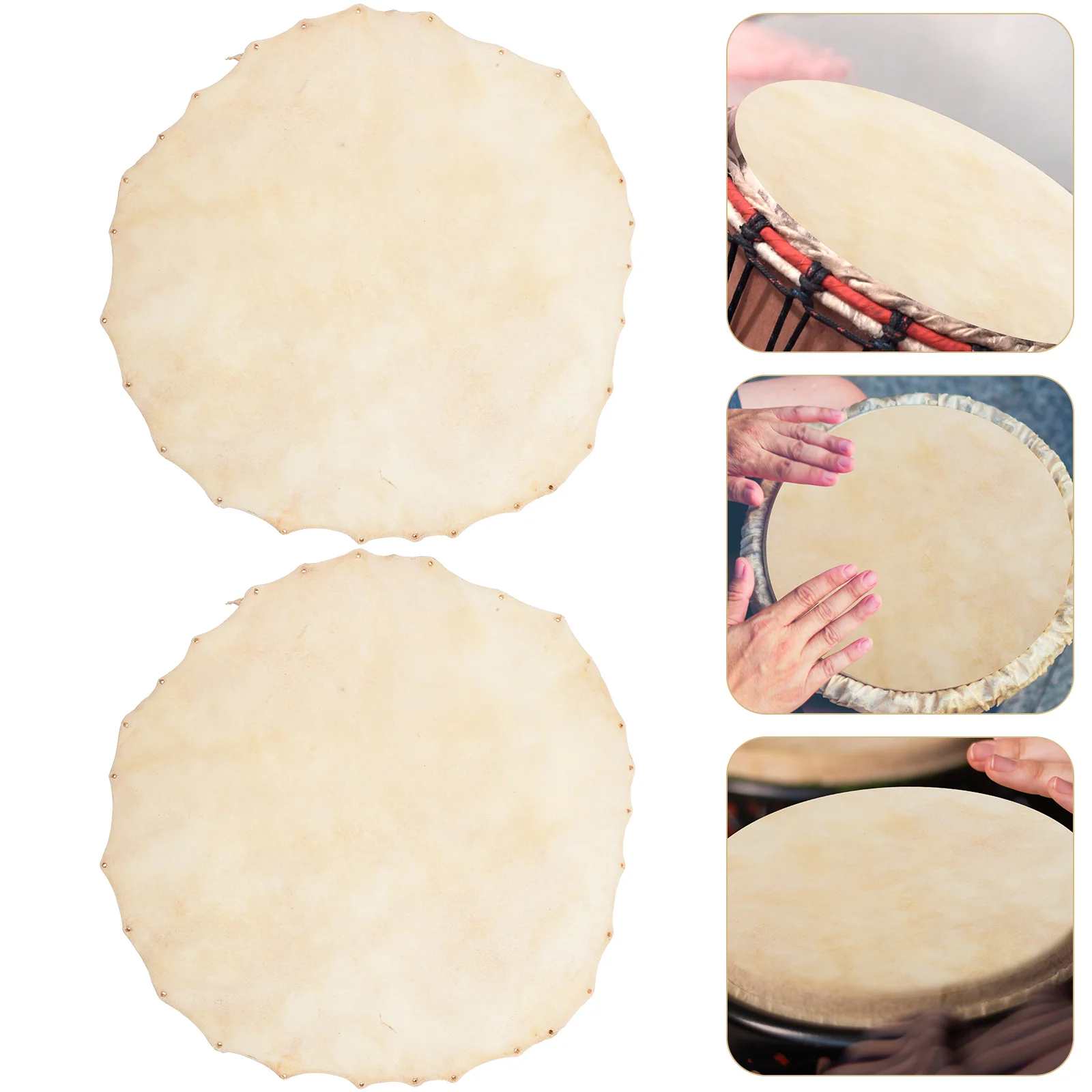 

Drum Forskin Replacement Covers Accessories African Skins Percussion Partssupplies