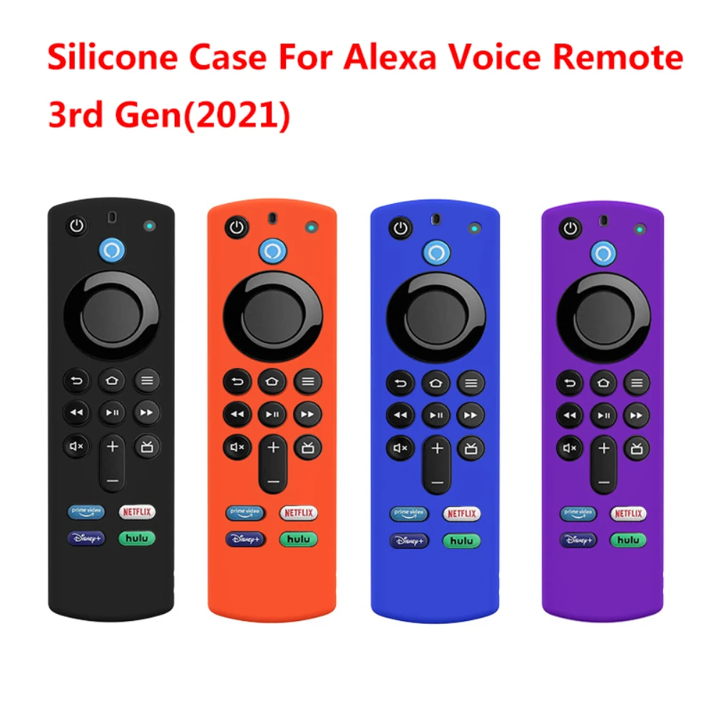 

Blue Comfortable Remote Skin Sleeve Anti-slip Remote Protective Cover Portable Remote Protector Silicone Full Protection