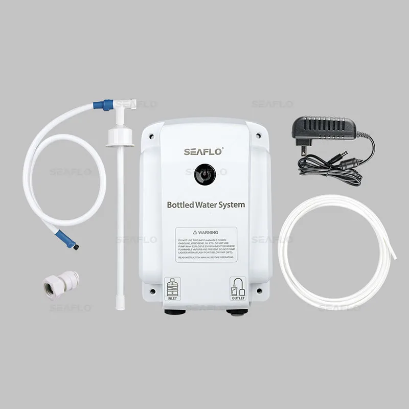 Бутылочная система для воды SEAFLO предназначена перекачки очищенной с бутылок
