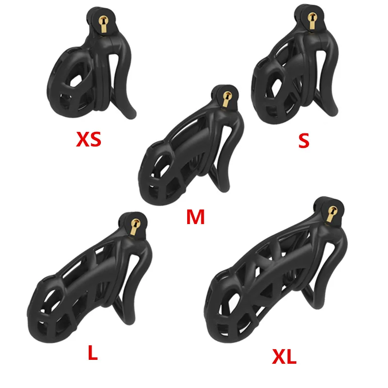 Дуговой дизайн Кобра мужское устройство целомудрия ставка Блокировка пениса BDSB