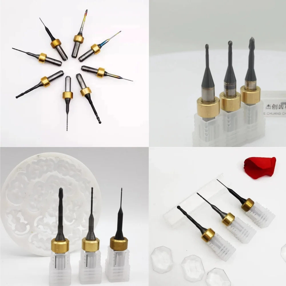 Фото Imes Icore 140i/150i/240i/250i стоматологические фрезерные боры D3 для дисиликатного циркония ПММА алмазные шлифовальные сверла инструмент №3