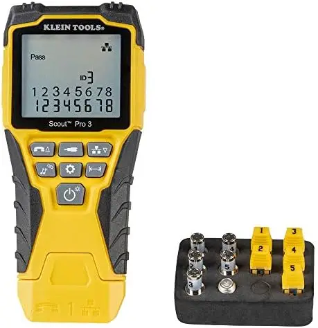 

Pro 3 Tester Starter Kit is a versatile cable tester that locates and tests voice, data and video cables.