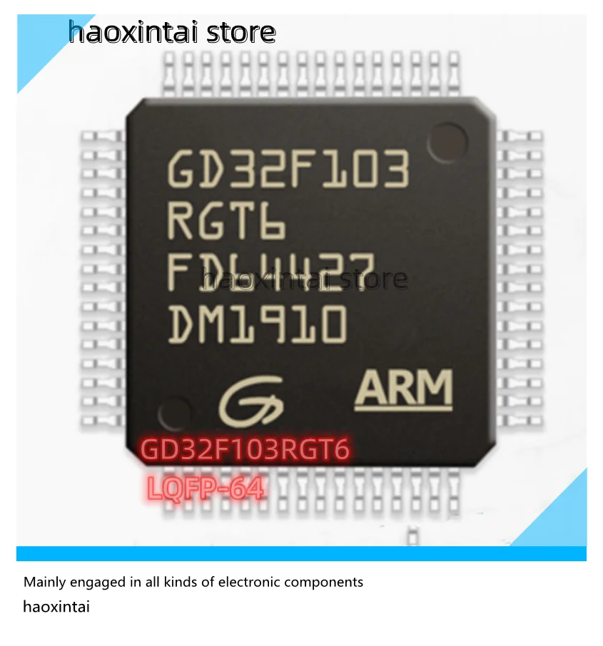 

1 шт. GD32F103RGT6 GD32F103CBT6 GD32F103VGT6 GD32F103RBT6 GD32F303VCT6 GD32F101CBT6 MCU