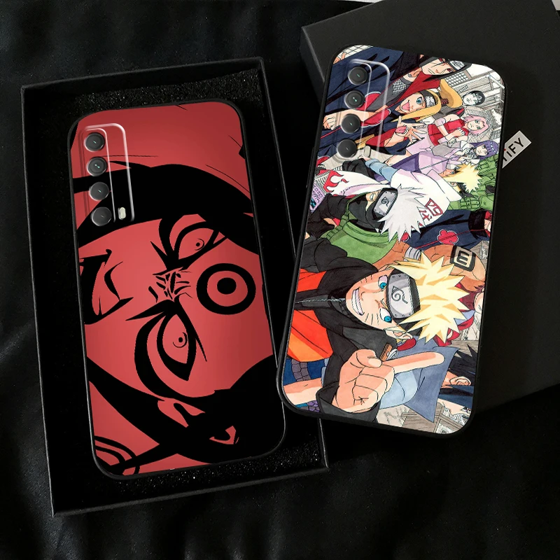 

Japan NARUTO Anime Phone Case For Huawei P Smart Z 2019 2021 P20 P20 Lite Pro P30 Lite Pro P40 P40 Lite 5G Funda Coque Carcasa