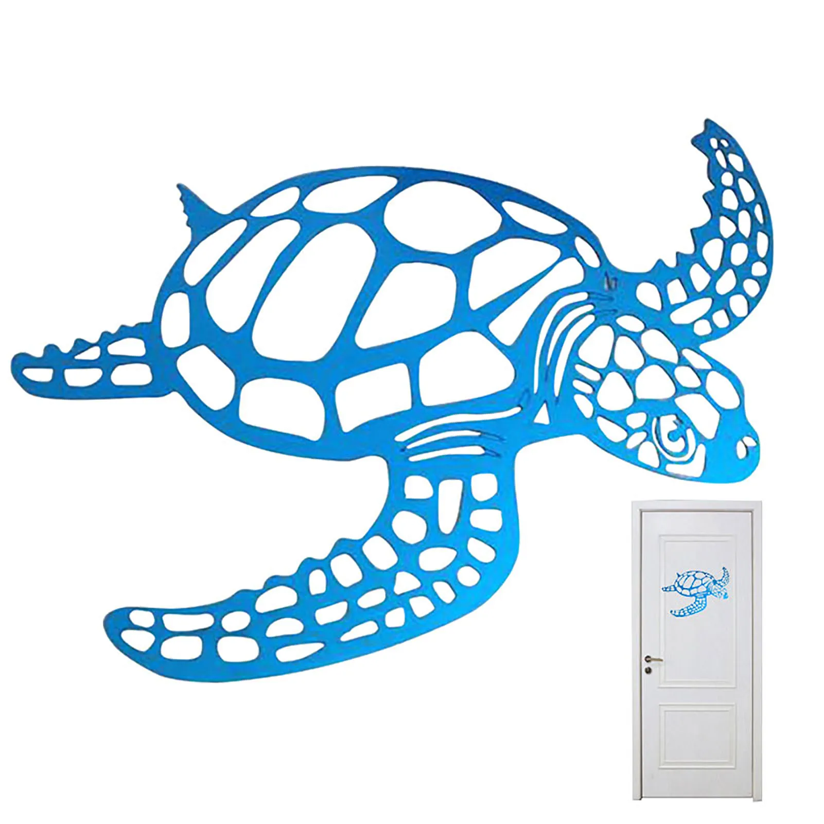 

Металлический морской фон для украшения стен на стену