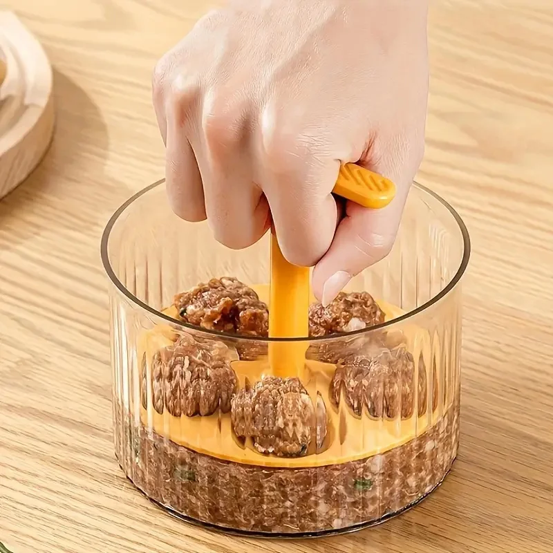 Квинтучая машина для приготовления фрикаделек с контейнером креативная мясных