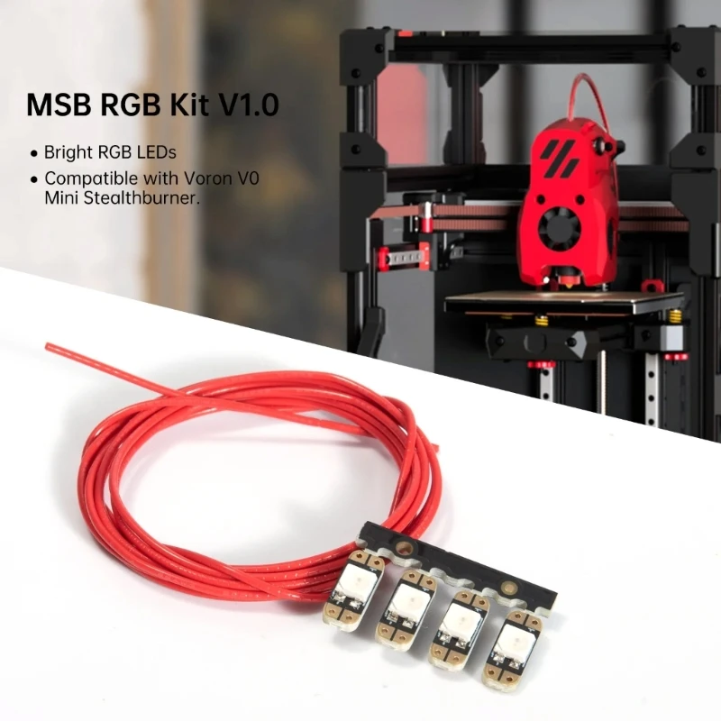 Фото 3D-принтер MSB Color Light V1.0 Цветная световая плата для V0 Stealthburner №5