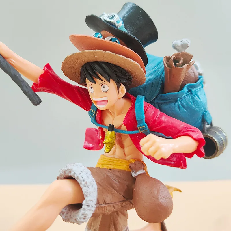 Аниме One Piece ручная работа Беговая дорога Летающий Ace Sabo рюкзак три брата