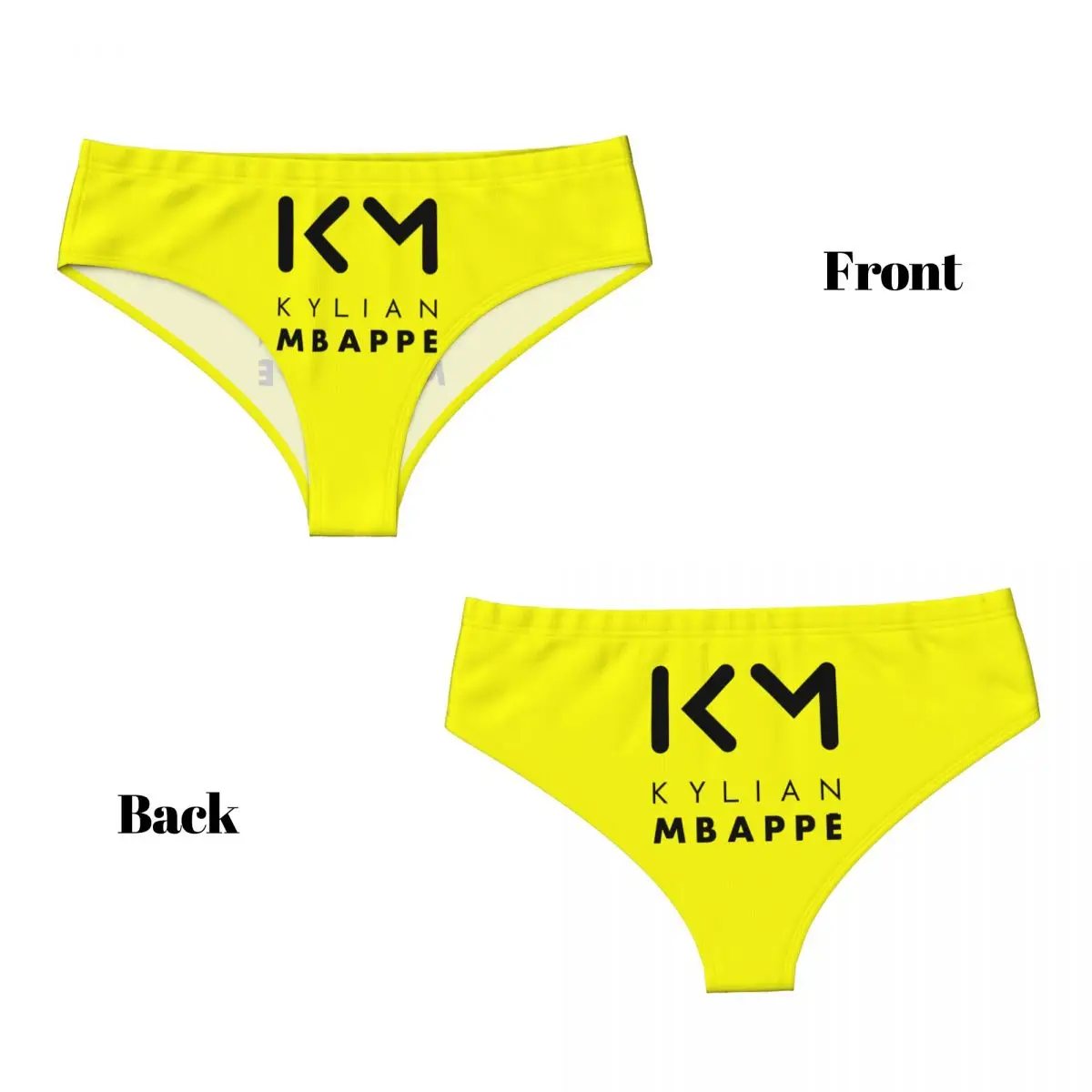 Футбольные трусы Mbappes на заказ нижнее белье женские дышащие эластичные