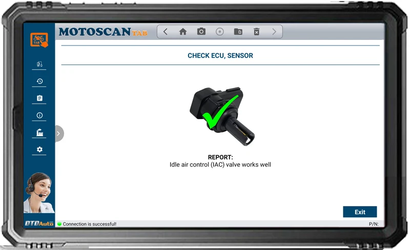 Диагностическое оборудование DTDAuto Motoscan Tab-программное обеспечение для ремонта (ECM