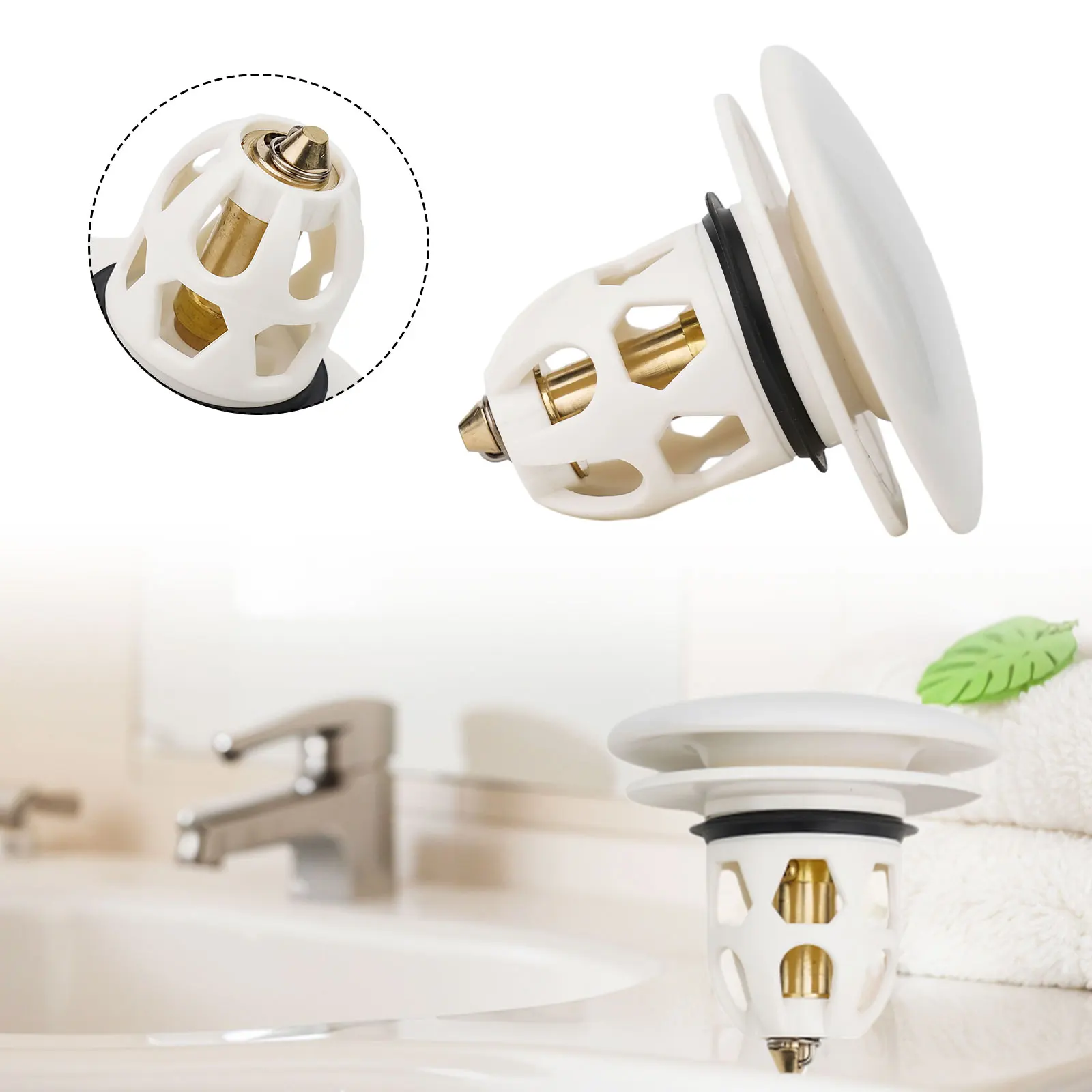 1 шт. керамическая сливная пробка всплывающий сливной фильтр для раковины клапан