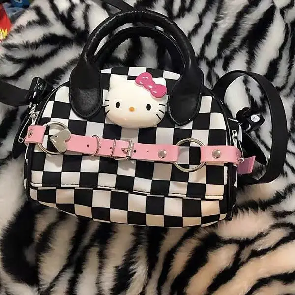 Bags for Women Crossbody Bags for Women Purses and Handles Sanrio Hello Kitty Bag Portable Crossbody Bag Pu  purse  mini bag