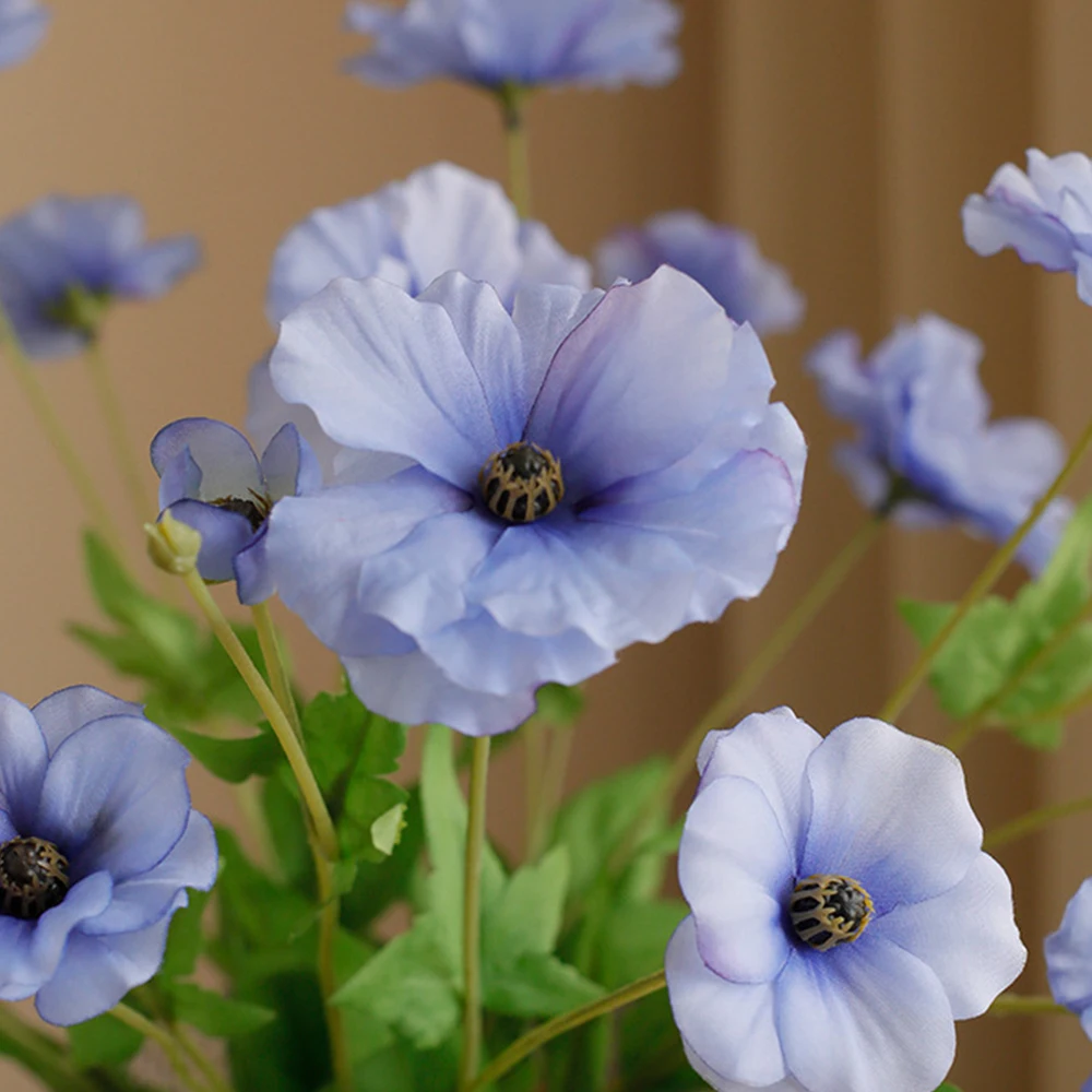 Имитация цветов бабочки океана пиона искусство свадебное украшение для дома