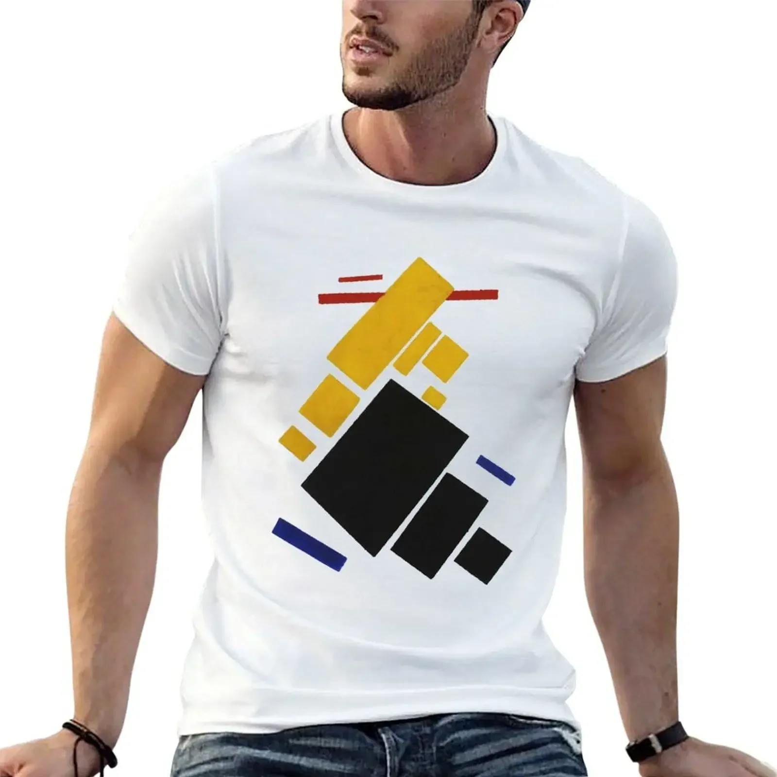 HD - Suprematist composition. Airplane flying by Kazimir Severinovich Malevich 1915 High Definition T-Shirt