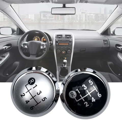 Для TOYOTA Corolla 1.8MT 2007-2013/RAV4 AVENSIS YARIS D4D URBAN ALTIS SCION ручка переключения передач, эмблема, крышка, декор, автомобильные аксессуары