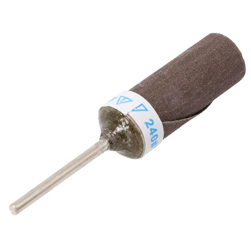 

5Pcs Sanding Band Drum Abrasive Carving Grinding Wheel Head Sandpaper Stick 180-600 Grit 2.35mm Shank For Rotary Tool Grinder