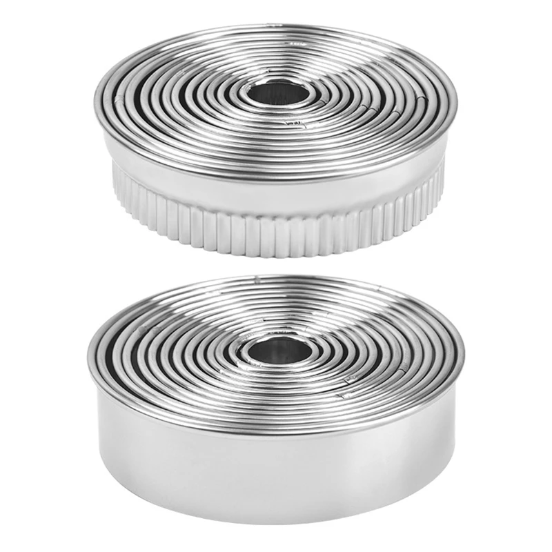 

Y1UU 20 PCS Cookie Cutters Cake Decoration Pastry Healthy Household Kitchen Durable Biscuit Cake Mould Gift for Baking Lover