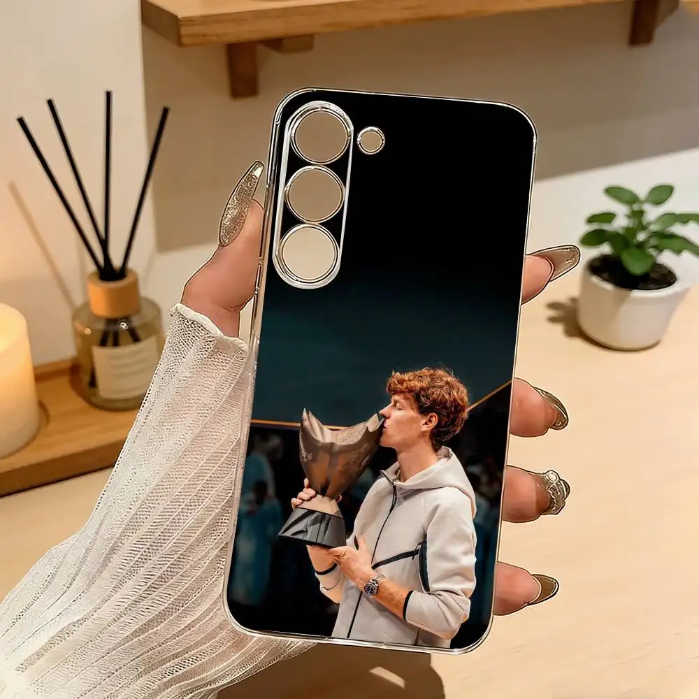 Чехол для телефона с изображением итальянских спортсменов Jannik Sinner для Samsung A10 A12 A31 A40 A70, прозрачный чехол (art.: 3920da32b5ef5) - 3920da32b5ef5