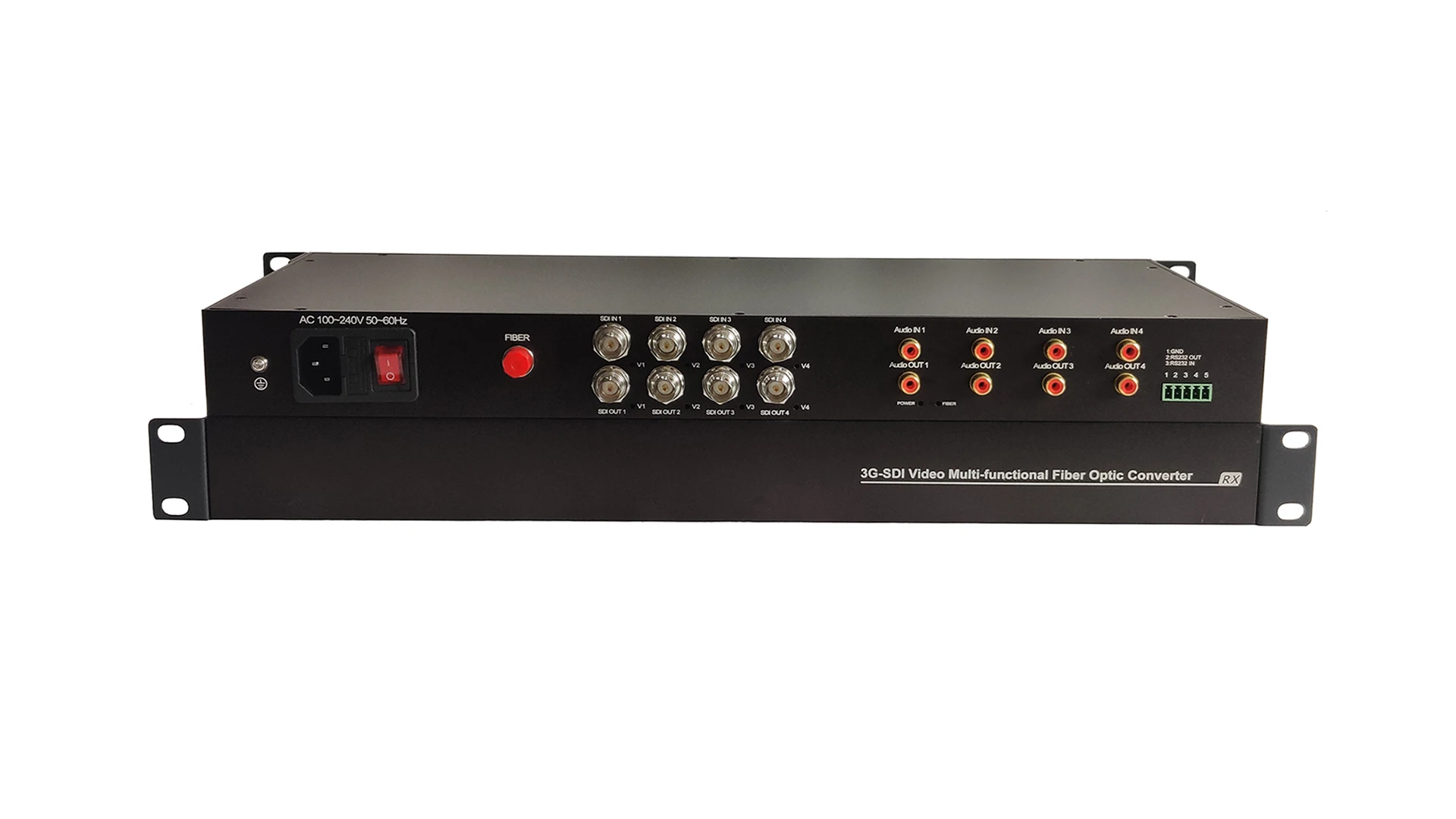 1080P 3g sdi волоконный удлинитель видео данных аудио через