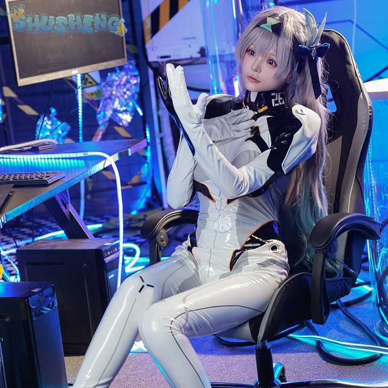 Игра Honkai: Star Rail косплей костюм Firefly сексуальный кожаный комбинезон боевой