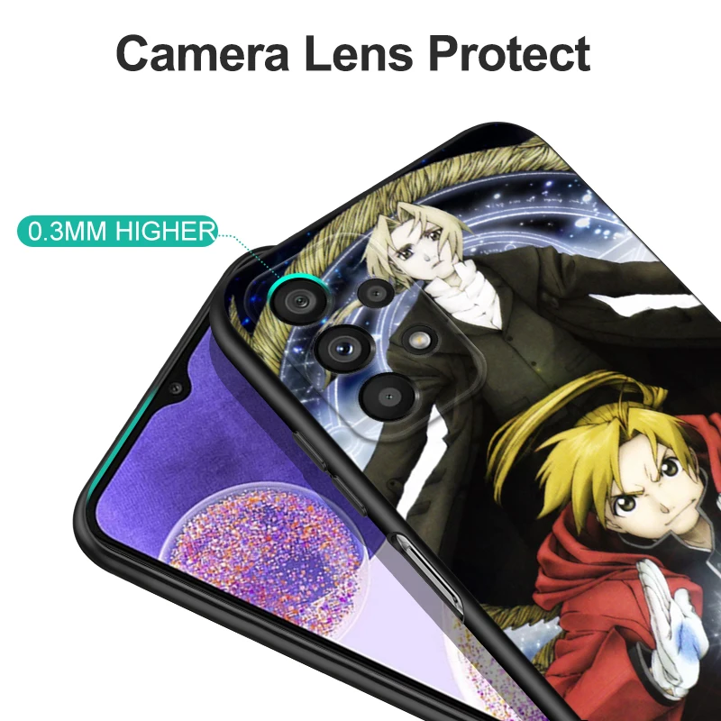 Черный чехол из ТПУ для Motorola Moto G13 G23 G53 G73 E13 E22 E22I телефона полностью металлический