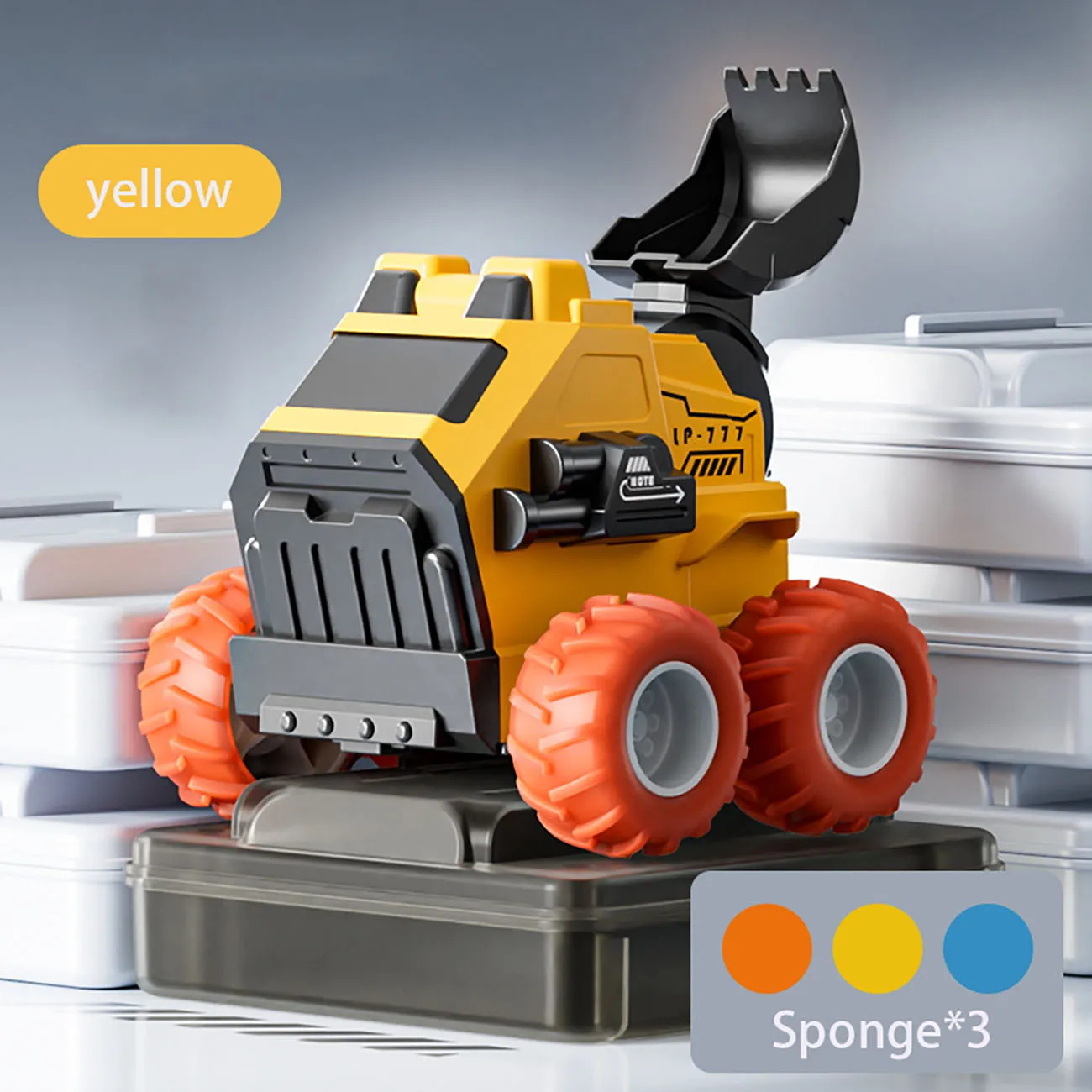 Инженерный автомобиль игрушки Детский строительный экскаватор бульдозер