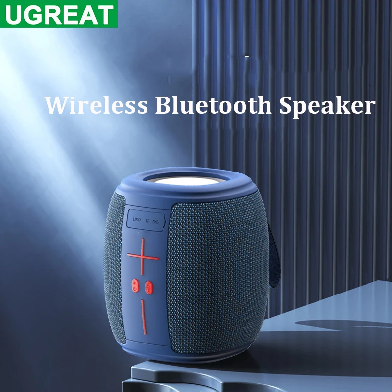 

UGREAT Portable caixa de som bluetooth original Speaker колонк Colorful RGB Outdoor BassTWS Connection Soundbar IPX6 Waterproof