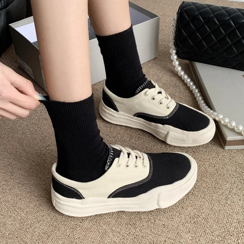 

Эспадрильи женские на платформе, повседневные кроссовки, криперы, круглый носок, универсальные, милая обувь, 2022